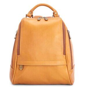 Royce Leather Royce New York Sling Backpack - Tan